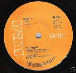 Sorrow 1973 Afrique du Sud