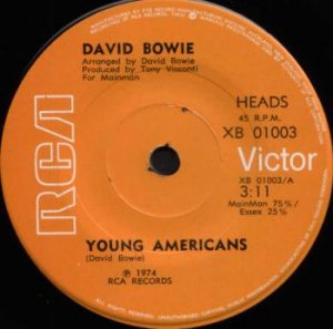 Young Americans 1975 Nouvelle-Zelande